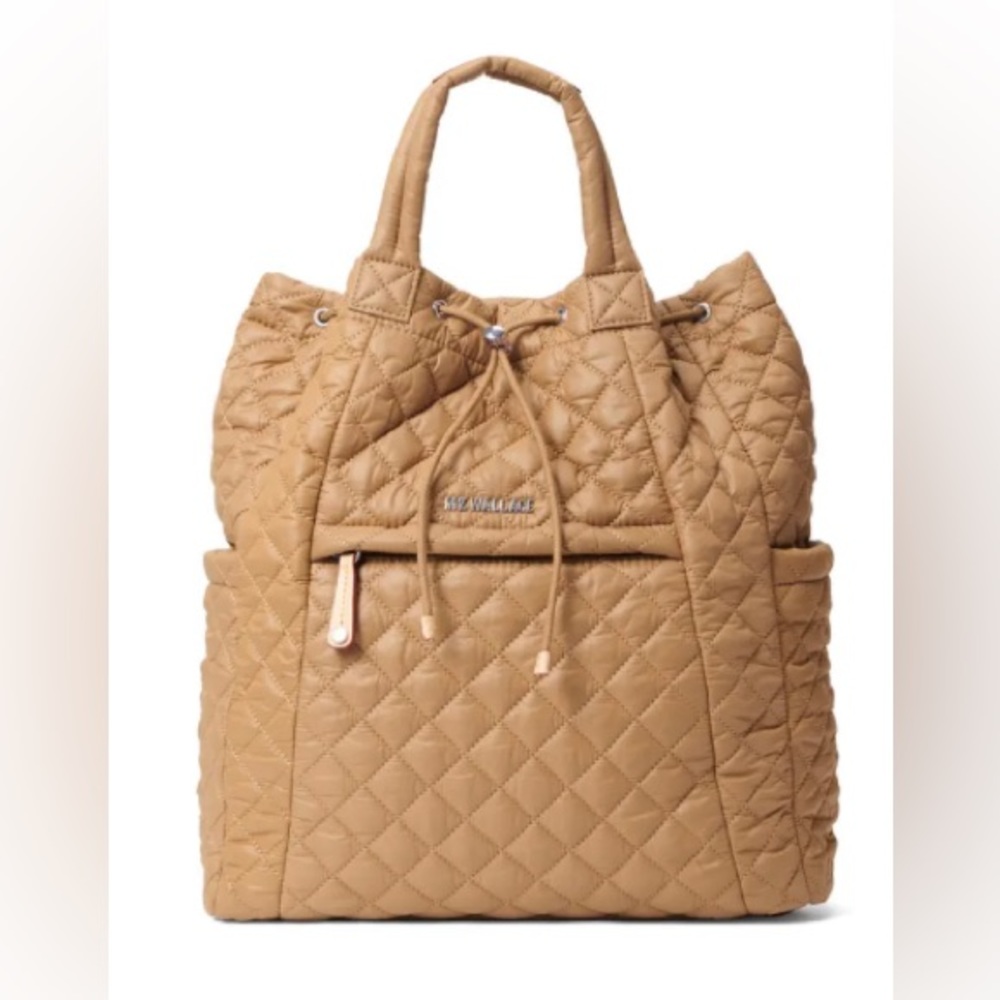 Metro Convertible Backpack in Tan